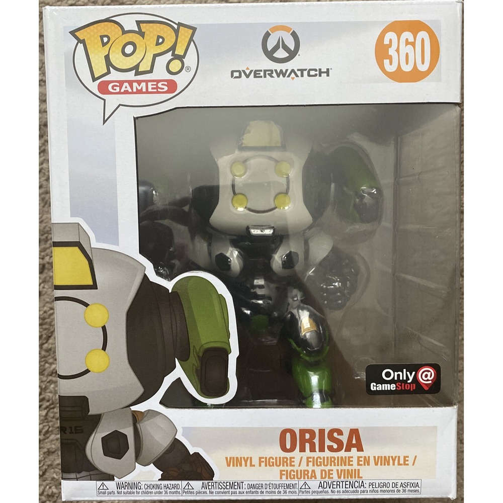 Funko Pop‎ Games Overwatch Gamestop Exclusive #360 Orisa Vinyl Figure